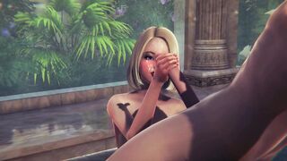 Hentai Uncensored 3D - Marina jerk off & bareback creampie