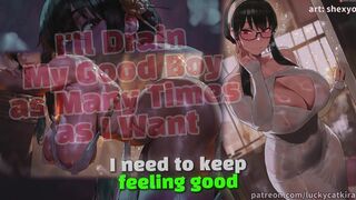 Feral Fdom Drains Your Balls Over and Over CUM IN HER BREED HER DO IT ASMR