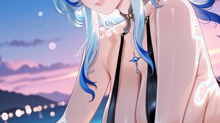 Wholesome beachday with your Girlfriend Shorekeeper ends with Romantic sex and breeding - Hentai JOI [Wholesome, Vanilla