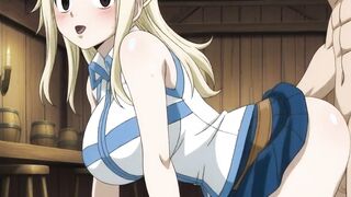 Fairy tail Lucy Heartfilia anime hentai cartoon sex parody cosplay porn rule 34 naruto boruto big tits ass wet pussy mil