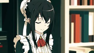 A Really Horny Maid Loves to Ride a Big Dick