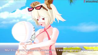 Burnice sex on the beach - Zenless Zone Zero (ZZZ) - Full & POV on patreon: Fantasyking3