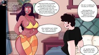 Milf Tries On A Bikini For Steven And Ends Up Fucked - Steven Universe Hentai