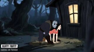 Halloween Special: Jason Fucks Students at Camp Crystal Lake. Friday the 13th Parody. Cartoon