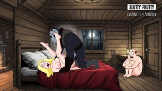 Halloween Special: Jason Fucks Students at Camp Crystal Lake. Friday the 13th Parody. Cartoon
