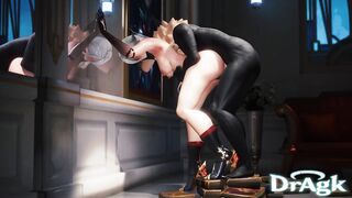 Arlecchino gets her ass and face fucked by a Hilichurl - Genshin Impact 3D Animation Interracial Sex