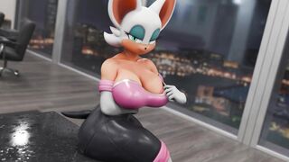Rouge's nighttime visit