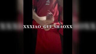 【BIG CUMLOAD + LOUD MOAN】Kuroo Tetsuro Haikyuu Cosplayer Masturbating, Moaning and Cum