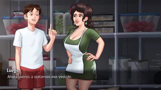 "I my colleague at work secretly"...... She was wearing a very short dress