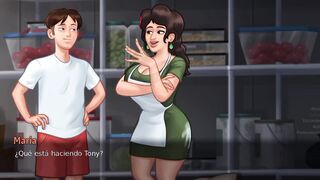 "I my colleague at work secretly"...... She was wearing a very short dress