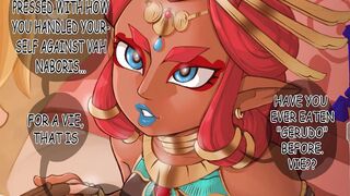 Riju Rewards Her New Champion [Breath Of The Wild Hentai Animation]