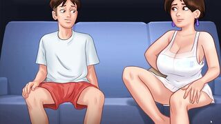 Diane Came While He Was Thinking About Her And Masturbating(18+) - Summertime Saga Gameplay