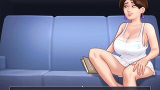 Diane Came While He Was Thinking About Her And Masturbating(18+) - Summertime Saga Gameplay