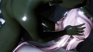 Goblins Gangbang Elf in Heat