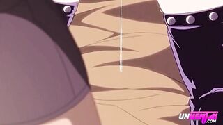 Lesbians Fuck a Man For The First Time - Hentai