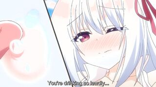 My Ideal Life in Another World 4 - Bunny woman gives a busty hentai boobjob