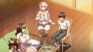 Welcome to Harem Island! 1 - Hentai isekai full of busty village women to please