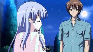 Dark Blue 2 - Busty anime virgin teen fucked at pool while loser watches