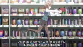 Convenience Store Girl Z 2 - Virgin shoplifting anime girl is disciplined by ugly bastard's cock