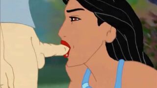 Disney princess get fucked in groupsex