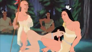 Disney princess get fucked in groupsex