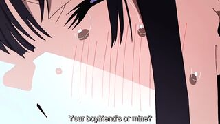 A Secret He Doesn't Know About 1 - Cheating girlfriend gives old man hentai boobjob