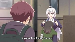 Weak Teacher 3 (ecchi anime) - Busty teacher wears bunny outfit