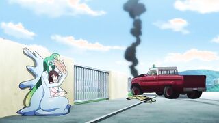 Monster Musume 4 - Ecchi - Slime girl gives master a slippery boob washing