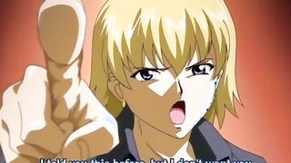 Concerto 2 - Redhead maid scissors hentai lesbian who was caught masturbating