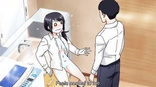 1LDK + JK Suddenly Living Together? 7 - Busty hentai teen moans as she lowers pussy onto cock