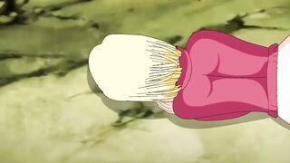 Krillin and Android 18 have doggy style fucking and handjob