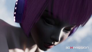 Catgirl Io gets her tight 3D ass fucked hard on nexus 3