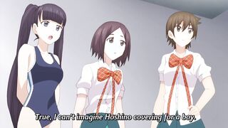 Super HxEros (uncensored) 3 - Ecchi - Hero rescues anime teen from shower mishap