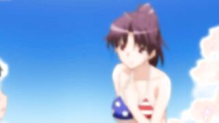Sweet Home 3 - College guy fucks his hentai harem on the beach