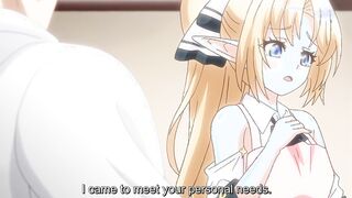Crossbreeding Assistance 11 - Teacher reaches the bottom of hentai elf princess pussy