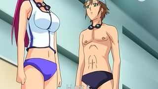 Squirting Mermaid - Swim coach fucks one of his big breasted hentai swimmers