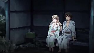 Eroge! Make Sexy Games 6 - Busty anime girl is fucked at hot springs