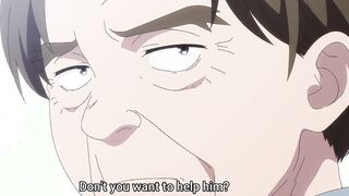 World's End Harem 5 - ecchi anime - Shy dude washes sexy girl bodies at public bath