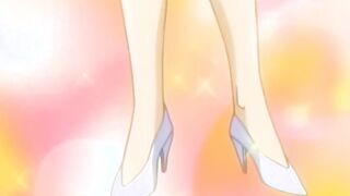 Kisaku Spirit 2 - Cute hentai redhead gets her ankles pinned to her ears and takes a deep fuck