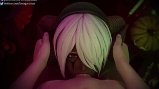 Patreon 3D Compilation of busty hotties taking big futa dick
