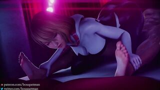 Patreon 3D Compilation of busty hotties taking big futa dick
