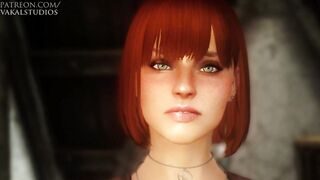 Redhead Tavern Girl Dances Slutty For Money - 3D Animation