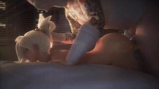 Hot doctor Mercy nurses her patient with a blowjob and cowgirl fuck