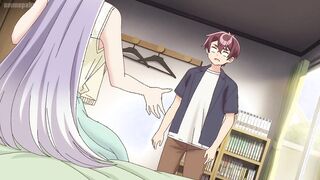 Weak Teacher 5 (ecchi anime) - Busty anime teacher tries on sexy bikinis