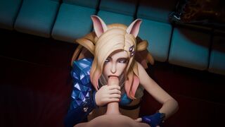League of Legends KDA Ahri 3D