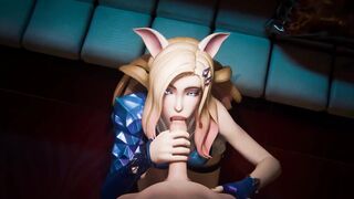 League of Legends KDA Ahri 3D