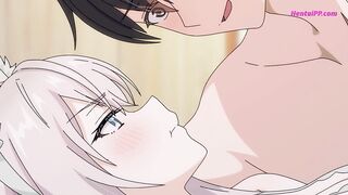 Alya Arched Over, Speaking Russian, As Kuze Boinked Her From Behind