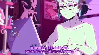 NEW - Loud Pleasure in the Living Room with my Boyfriend PT.1 (Cartoon Sex)