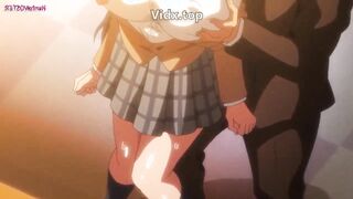 College girl Plows Professor Behind Beau's Back In Anime porn Costume play