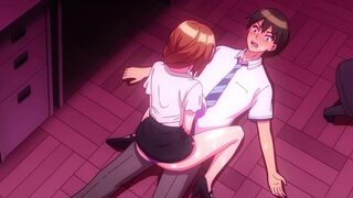 College Student Seduces her Favorite Teacher in Classroom (Anime Hentai)